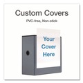 Binders | Cardinal 26361 11 in. x 8.5 in. 6 in. Capacity 3 Rings XtraLife ClearVue Non-Stick Slant-D Ring Binder - Black image number 5