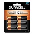 Batteries | Duracell DL123AB6PK 3V Specialty High-Power 123 Lithium Batteries (6/Pack) image number 0