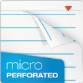 Notebooks & Pads | TOPS 99708 6 x 9 Sheets (100) Docket Gold Gregg Rule Steno Pads - Frosted White Cover/White Sheets image number 3
