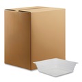 Food Trays, Containers, and Lids | Reynolds Wrap R4296 4 oz. cap. 3.5 in. x 3.5 in. x 1 in. Shallow Reflections Portion Plastic Trays - Clear (2500/Carton) image number 0