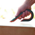 Box Cutters & Utility Knives | slice 10400 1.29 in. Carbon Steel Blade 7 in. Nylon Handle Replaceable Double Sided Box Cutters - Gray/Orange image number 3