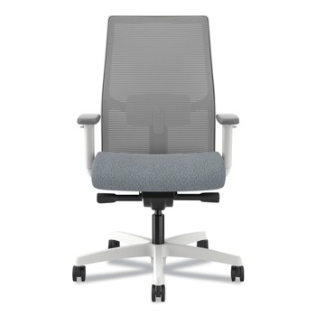 OFFICE CHAIRS | HON HONI2MM2AFA25WX 17 in. to 21 in. Seat Height Adjustable Lumbar Support Ignition 2.0 4-Way Stretch Mid-Back Mesh Task Chair - White
