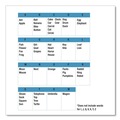 Flash Cards | Carson-Dellosa 0769647197 First Words Flash Cards, 3.25 x 5.25, Assorted Colors, 54 Cards image number 7
