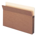 Just Launched | Smead 74214 1-3/4 in. Expansion Drop Front Pocket - Legal, Manila/Redrope (25/Box) image number 0