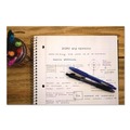 Pens | Zebra 22196 1 mm Z-Grip Retractable Ballpoint Pen - Medium/Black Ink/Clear/Black Barrel (96/Pack) image number 2