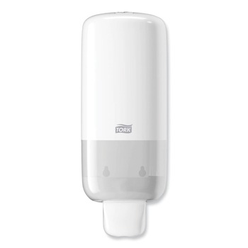 Tork 571501 4.45 in. x 4.13 in. x 11.26 in. 1-Liter Foam Skincare Manual Dispenser - White (4/Carton)