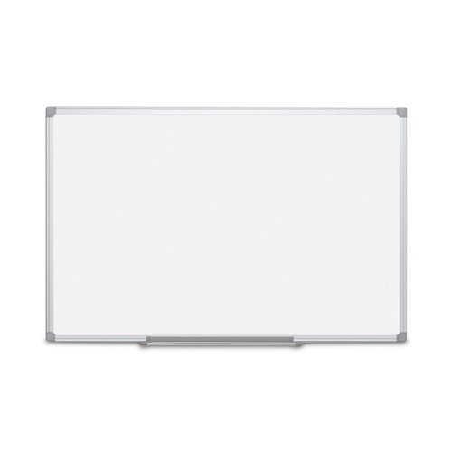 White Boards | MasterVision CR1220030 Earth 48 in. x 72 in. Ceramic Dry Erase Board - Aluminum Frame image number 0