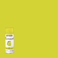 Painting | Rust-Oleum 342571 Specialty Fluorescent Spray Paint, Flat Fluorescent Yellow, 11 oz Aerosol Can, 6/Carton image number 3