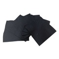 Paper Towels and Napkins | GEN 1401 9 in. x 4.5 in. 1-Ply Cocktail Napkins - Black (4000/Carton) image number 4