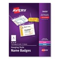 Just Launched | Avery 74459 4 in. x 3 in. Top Load Necklace-Style Badge Holder with Laser/Inkjet Insert (100/Box) image number 0