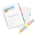 Sheet Protectors | Avery 74161 Protect 'n Tab Letter Size 8-Tab Top-Load Sheet Protectors - Clear (1-Set) image number 4