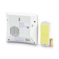 Office Electronics & Batteries | Tatco 57910 Battery Operated 1.38 in. x 0.75 in. x 3.5 in. Wireless Doorbell - Bone image number 4