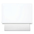 Paper Towels and Napkins | San Jamar T1800WH 10.75 in. x 6 in. x 7.5 in. Singlefold Paper Towel Dispenser - White image number 1