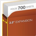 File Folders | Pendaflex S26E 3.5 in. Expansion Legal Size Pocket File - Red Fiber image number 1