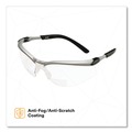Safety & First Aid | 3M 11376-00000-20 BX Molded-In 2.5plus Diopter Strength Safety Glasses - Silver/Black Frame, Clear Lens image number 2
