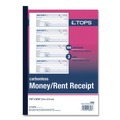 Retail Store Supplies | TOPS 46808 100 Forms Total Account plus Payment Sections Three-Part Carbonless 7.13 in. x 2.75 in. Money and Rent Receipt Book image number 2