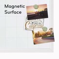 White Boards | U Brands 2075U00-01 30 x 20 Magnetic Dry Erase Calendar with Decor Frame - White Surface/White Wood Frame image number 4
