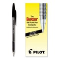 Pens | Pilot 35011 Better Fine 0.7 millimeter Stick Ballpoint Pen - Black Ink/Smoke Barrel (1-Dozen) image number 0