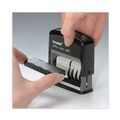 Just Launched | Trodat 4817 Printy Economy 2 in. x 0.38 in. Self-Inking 12-Message Date Stamp - Black image number 4