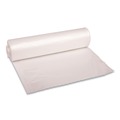 Just Launched | Boardwalk X6639SCKR01 33 in. x 39 in. 33 gal. 1.1 mil. Recycled Low-Density Polyethylene Can Liners - Clear (10 Bags/Roll, 10 Rolls/Carton) image number 0