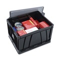 Boxes & Bins | Universal UNV40010 17.25 in. x 14.25 in. x 10.5 in. Letter/Legal Files Collapsible Crate - Black/Gray (2/Pack) image number 5