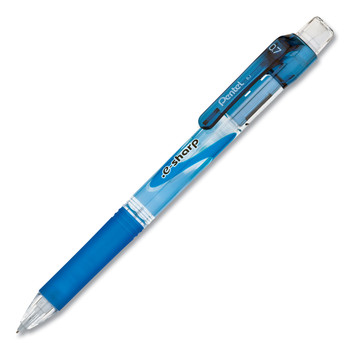 Pentel AZ127C 0.7 mm HB (#2) .e-Sharp Mechanical Pencil - Black Lead, Blue Barrel (1-Dozen)