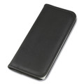File Folders | Samsill 80850 Holds (160) 2 in. x 3.5 in. Cards 4.75 in. x 10.25 in. Professional Vinyl Business Card File - Black image number 1