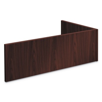 OFFICE DESKS AND WORKSTATIONS | HON HLMRECPRET.N 42.25 in. x 24 in. x 13 in. Foundation Reception Station - For Returns - Mahogany