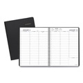 Notebooks & Pads | AT-A-GLANCE 7095005 11 in. x 8.25 in. 13-Month Jan. 2026 to Jan. 2027 Weekly Appointment Book - Black Cover image number 1