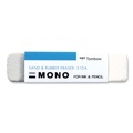 Back to School Sale | Tombow Mono 57302 Rectangular Block Sand and Rubber Eraser for Pencil/Ink Marks - White/Medium image number 0