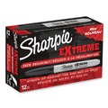 Washable Markers | Sharpie 1927432 Fine Bullet Tip Extreme Marker - Black (1-Dozen) image number 1