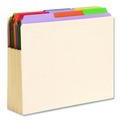 File Folders | Smead 75150 3.5 in. Expansion Letter Size End Tab TUFF Pockets - Manila (10/Box) image number 5