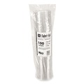 Cups and Lids | Fabri-Kal LS636FX X-Slot Greenware Cold Drink Lids Fits 12 oz. to 20 oz. Cup - Clear (1000/Carton) image number 2