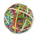 Back to School Sale | ACCO A7072155 3.25 in. Diameter Assorted Gauges Rubber Band Ball - Size 34 Assorted Colors image number 1