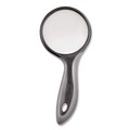 Office & Office Supplies | Maped Helix 393549 3 in. Diameter Plastic Lens 2.5X Soft Touch Large Magnifying Glass - Random Assorted Color image number 1