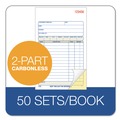 Notebooks & Pads | Adams DC4705 4.19 x 6.69 Two-Part Carbonless Sales Order Pad with 12 Lines, 50 Forms Total image number 2