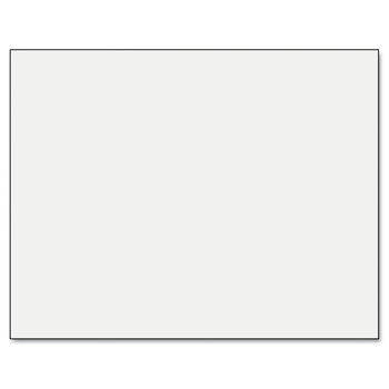 Pacon P5461-1 22 x 28 Six-Ply Railroad Board - White (25/Carton)