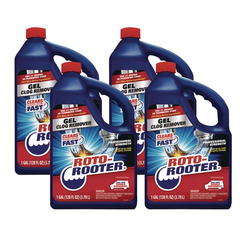 Cleaning & Janitorial Supplies | Rust-Oleum 351399 1 Gallon Bottle Gel Clog Remover (4/Carton) image number 0