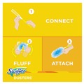 Cleaning Brushes | Swiffer 21459BX Dust Lock Fiber Refill Dusters - Light Blue, Unscented (10/Box) image number 3