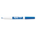 Washable Markers | EXPO 86003A Low-Odor Bullet Tip Dry-Erase Marker - Fine/Blue (1-Dozen) image number 1
