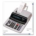 Calculators | Sharp VX2652H 4.8 Lines/Sec Two-Color Printing Calculator - Black/Red Print image number 2