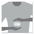 Food Service | SOLO DM8R-0090 Bare Eco-Forward 4.6 in. Diameter x 1.8 in. h 8 oz ProPlanet Seal Plastic RPET Deli Containers - Clear (500/Carton) image number 7
