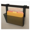 Desktop Organizers | Deflecto 73202 DocuPocket 13 in. x 4 in. Letter Size Stackable Wall Pocket - Smoke image number 4