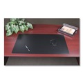 Back to School Sale | Artistic LT41-2MS Rhinolin II 24 in. x 17 in. Desk Pad with Antimicrobial Protection - Black image number 3