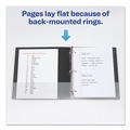 Just Launched | Avery 08302 3 EZD Rings 1 in. Capacity 11 in. x 8.5 in. Durable Non-View Binder with DuraHinge - Black image number 6