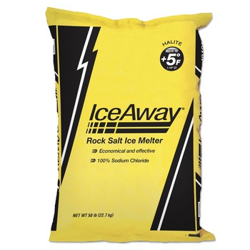Ice-A-Way 769292 50 lb Rock Salt Bag (1-Pallet)