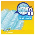 Cleaning Brushes | Swiffer 21459BX Dust Lock Fiber Refill Dusters - Light Blue, Unscented (10/Box) image number 2