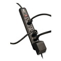 Surge Protectors | Tripp Lite TLP74RB Protect It! 1,080 Joules 4 ft. Cord 7 AC Outlets Surge Protector - Black image number 2