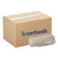 Just Launched | Boardwalk BWK432C 32 oz. Pro Loop Web/Tailband Premium Standard Mop Head - White (12/Carton) image number 0
