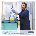  | Scott 07827 Essential 3.55 in. x 2000 ft. 2-Ply Septic Safe JRT Extra Long Bathroom Tissue - White (6 Rolls/Carton) image number 8